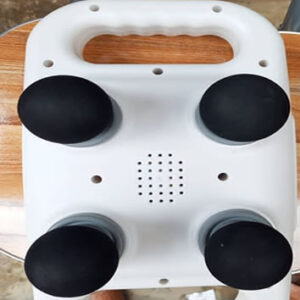 Four-headed massager gun